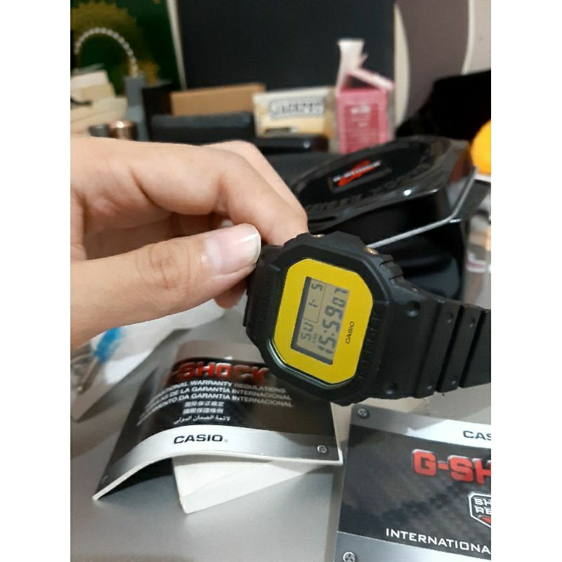 G SHOCK DW 5700 BBMB