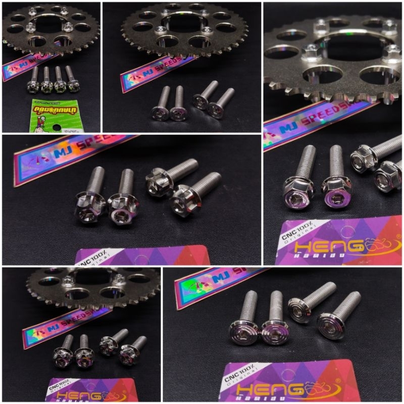 BAUT GEAR BELAKANG RX KING FIZR JUPITER  PROBOLT ORIGINAL THAILAND (SET 4 PCS BAUT