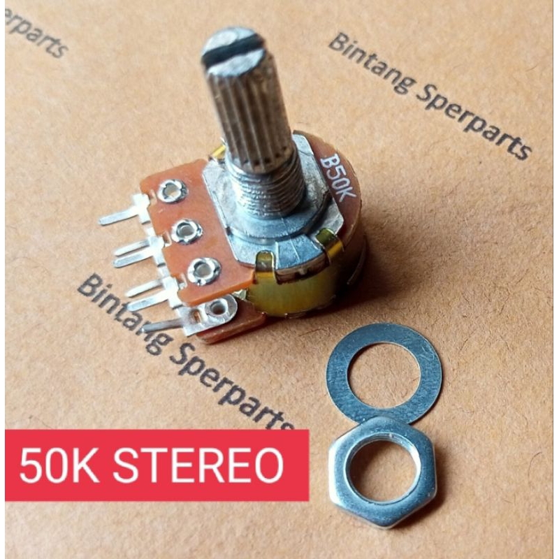 POTENSIO STEREO 50K POTENSIO 50K STEREO