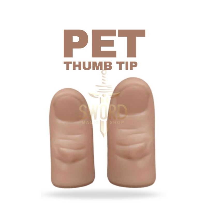 Sulap PET Thumb Tip - Thumb Tip Pvc - Thumb Tip Vernet - Sulap Jempol - Jempol Sulap - Aksesoris Sul
