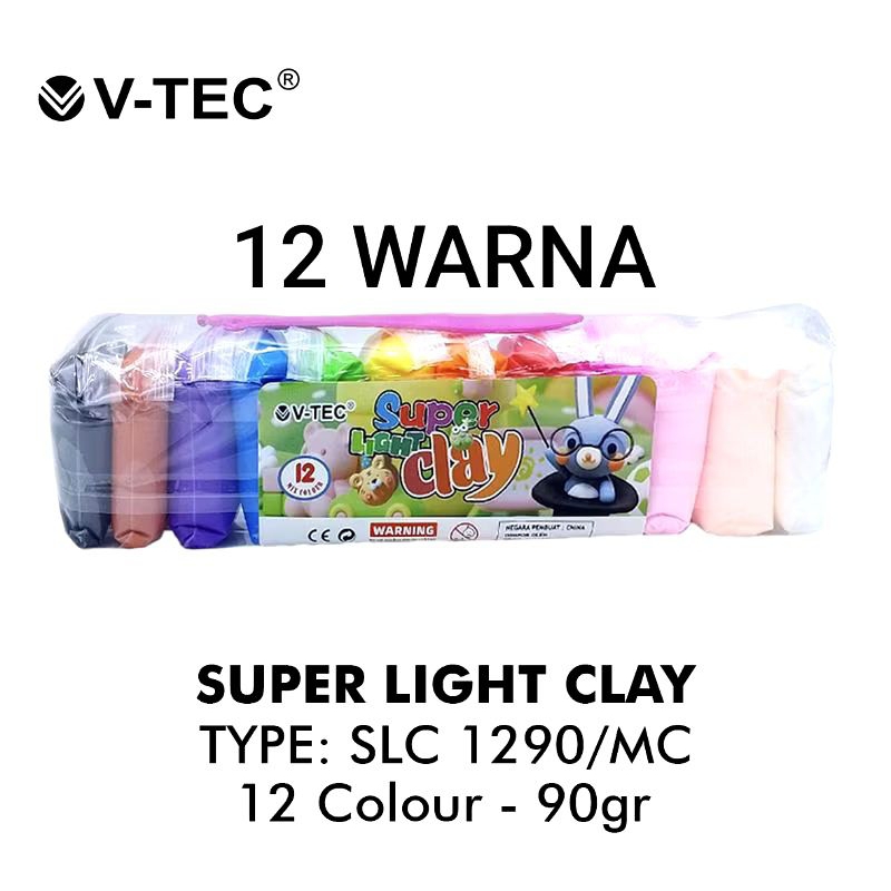 

Polymer Magic Clay 12 Warna