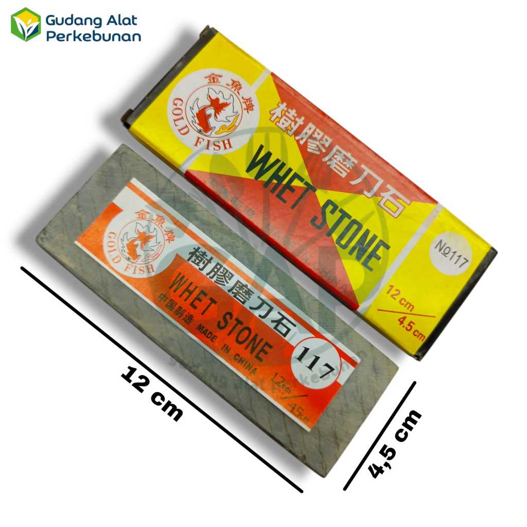 BATU ASAH GOLD FISH/BATU ASAH SADAP KARET