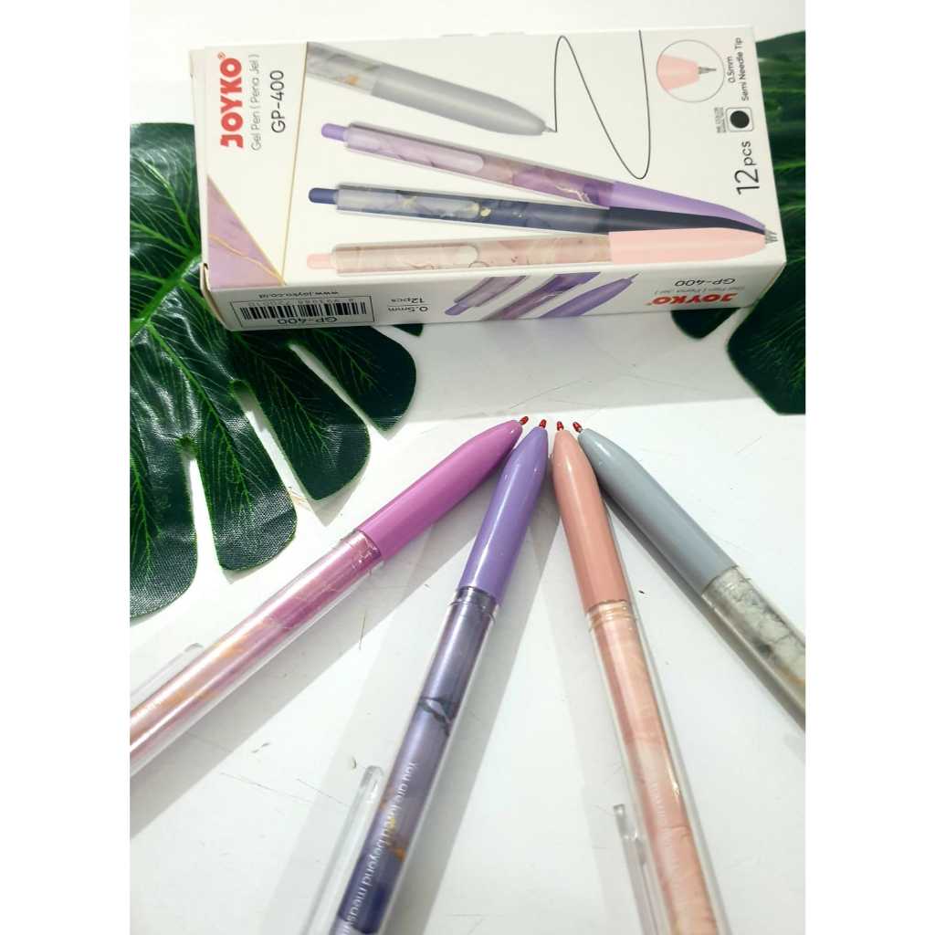 

Ecer 1 pc Gel Pen GP 400 Marmer Style Cetekan Joyko