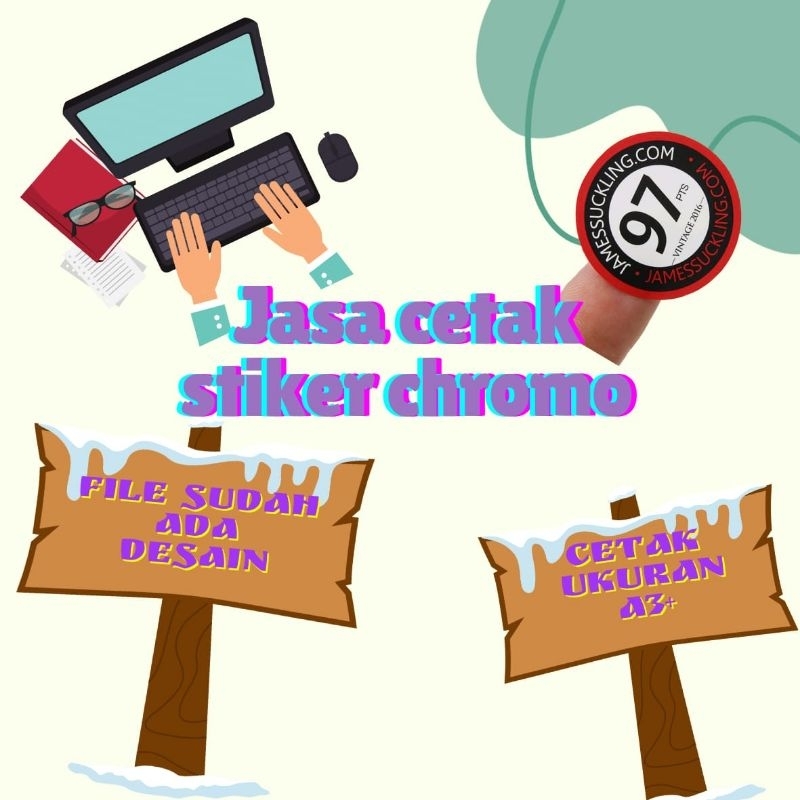 

cetak stiker chromo