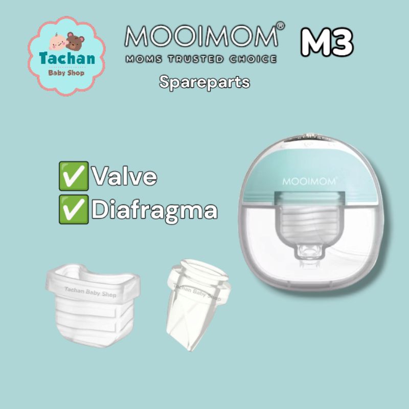 Mooimom M3 Sparepart / Sparepart Pompa Asi Mooimom M3 / Valve mooimom m3 / Diafragma Mooimom M3 /