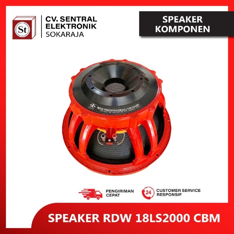 Speaker RDW 18LS2000CBM