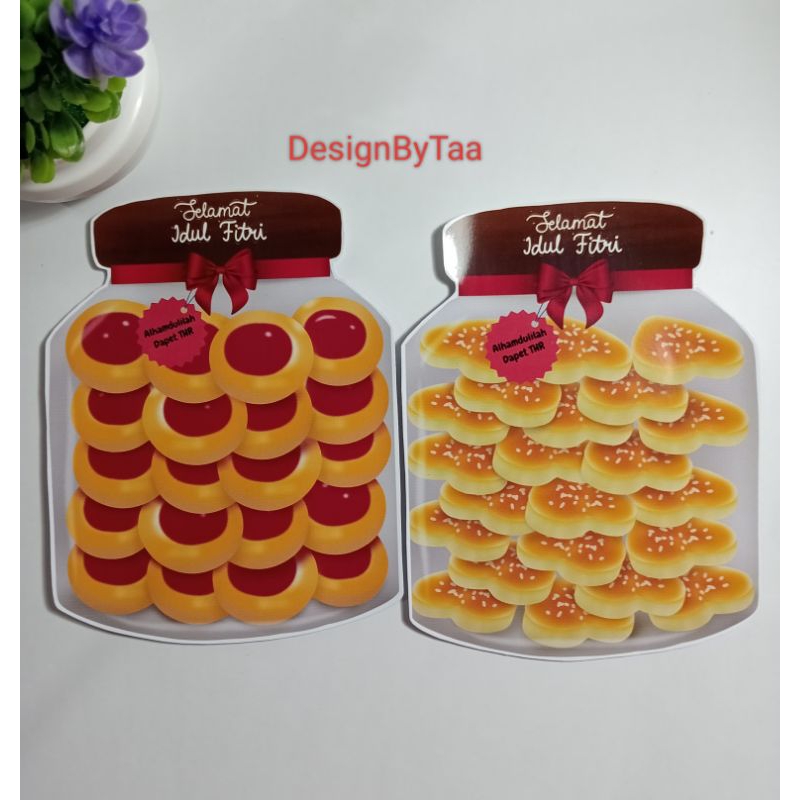 

Amplop Lebaran 3D Toples Kue