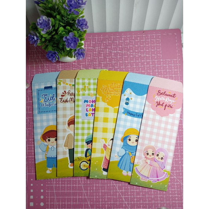 

Amplop lebaran (uang tanpa dilipat) isi 10 PCS