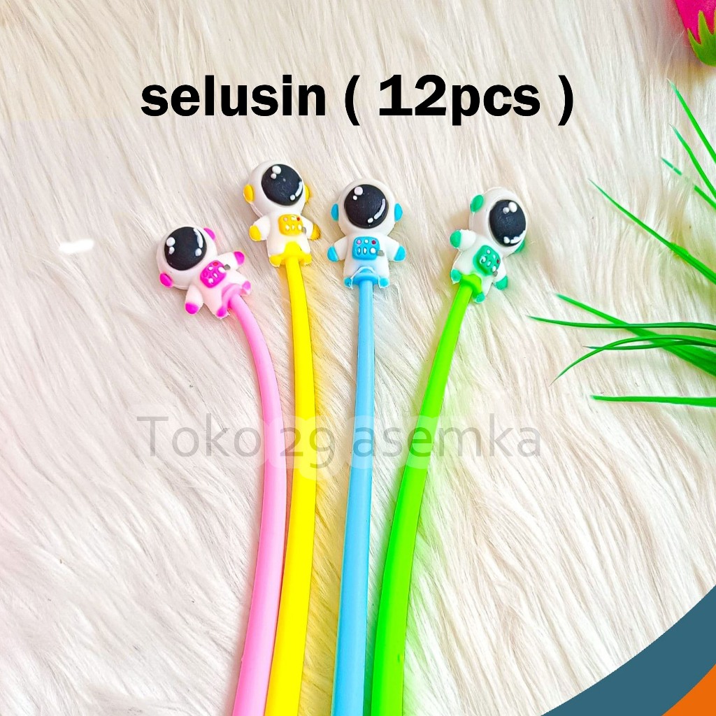 

12PCS-SELUSIN PULPEN GEL GOYANG ASTRONOT PGK-1239 PEN PENA BOLPEN BOLPOIN ALAT TULIS SEKOLAH