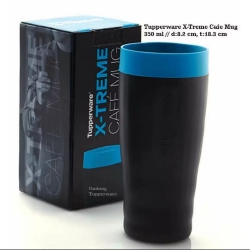 NEW Tupperware X-Treme Cafe Mug 350ml / Commuter Mug Coffe / Mug Tupperware