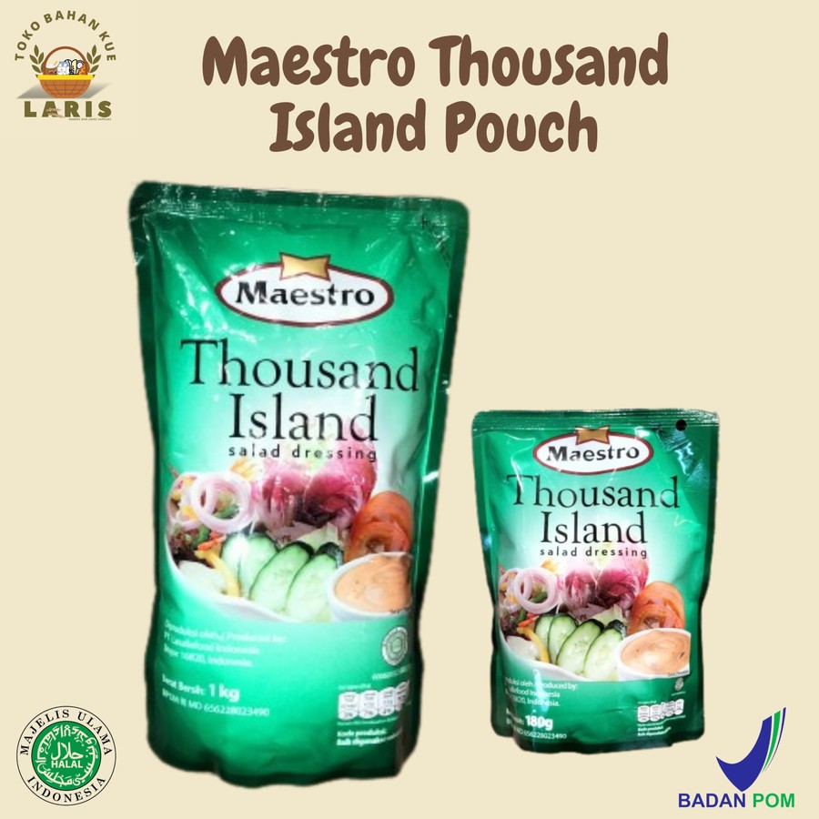 

MAESTRO THOUSAN ISLAND KEMASAN 1 KG