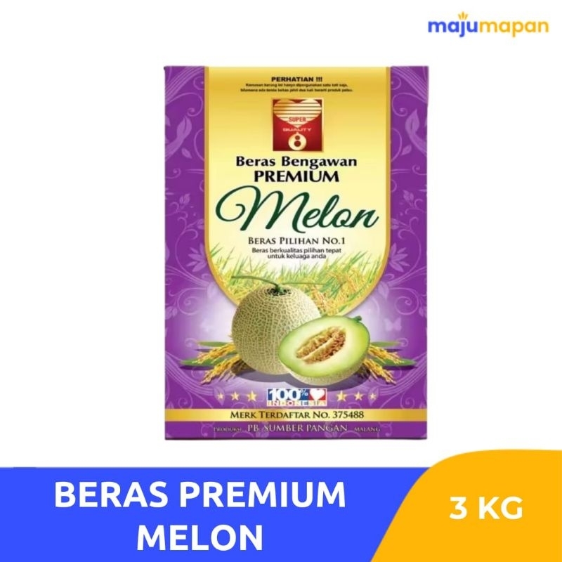 

Beras Premium Melon 3 kg