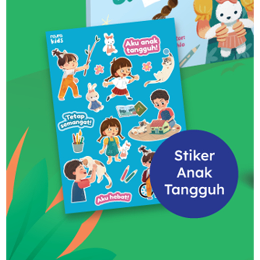 

[Pastel Books-NR] STIKER ANAK TANGGUH - NOURA