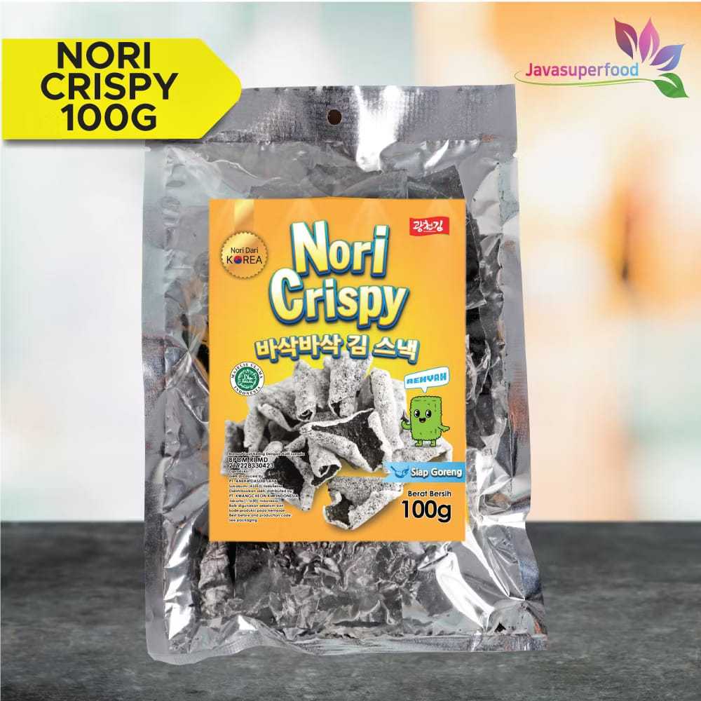 

Nori Crispy Seaweed Snack Rumput Laut Kering Krispi 100g