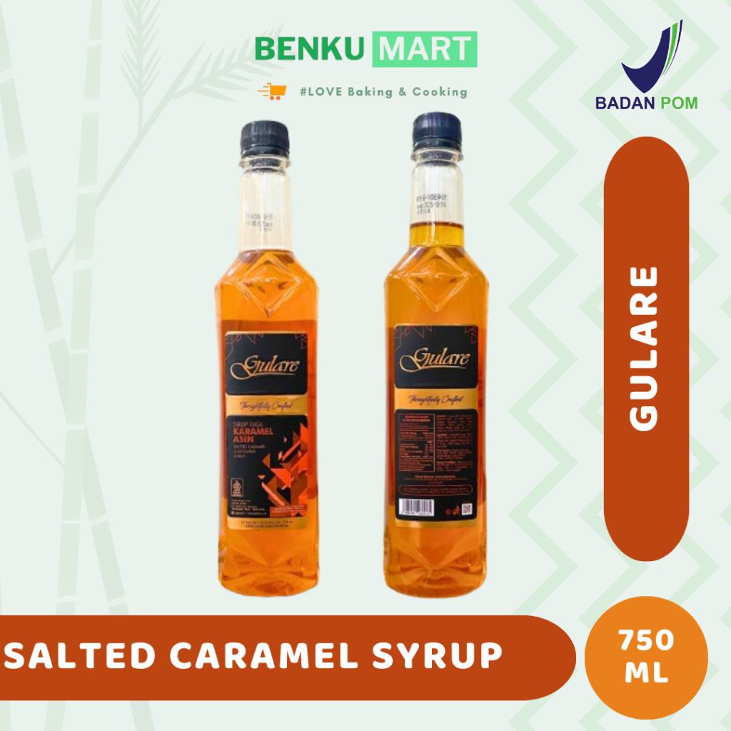 

Gulare Salted Caramel 750 ml | Salted Caramel Syrup Gulare