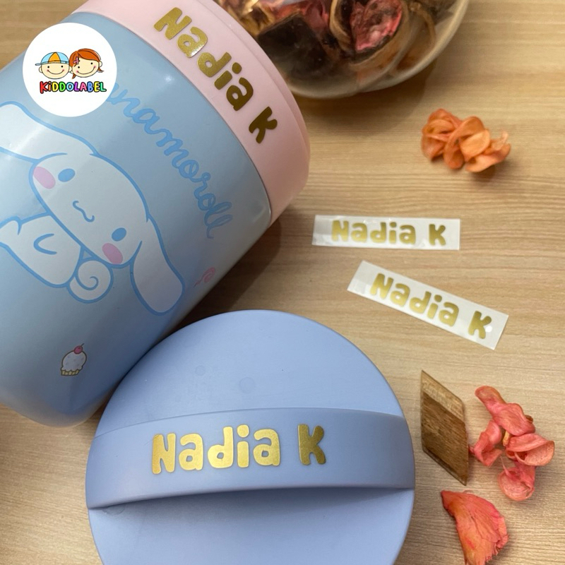 

HJK Paket Hemat - Label Nama Cutting Stiker Nama Waterproof