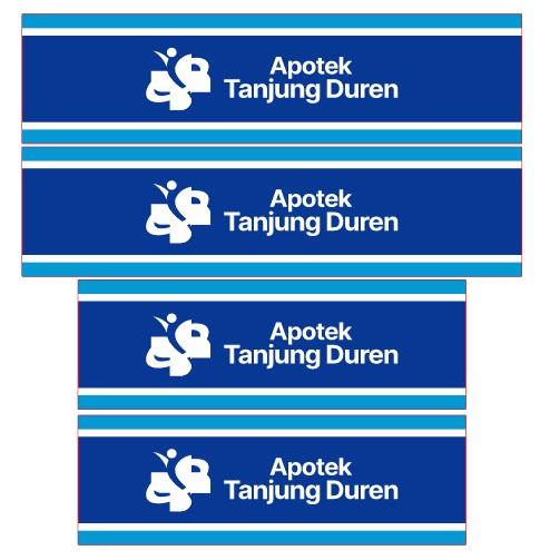 

STIKER VINYL TRANSPARAN LIST LOGO KACA APOTIK