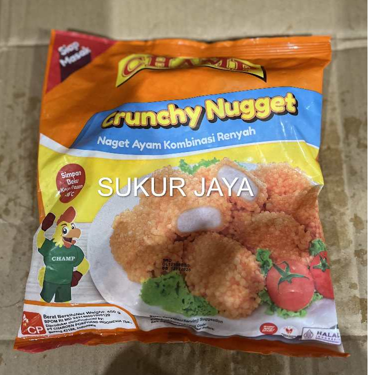 

Nugget Champ Crunchy 450gram
