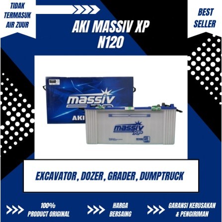 Accu / Aki Basah Massiv XP N120