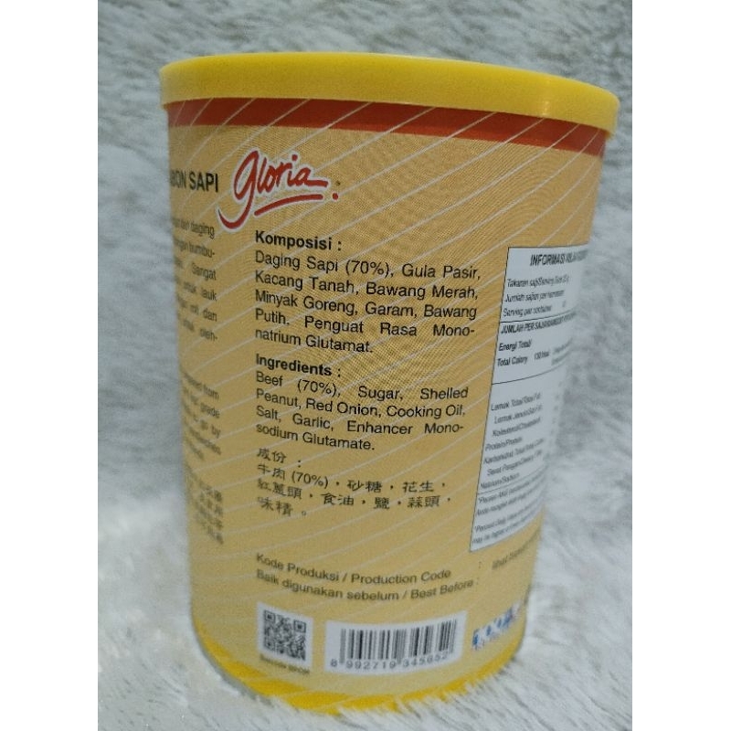 

Maknyuss1 Gloria Abon Sapi Kaleng 250 Gr