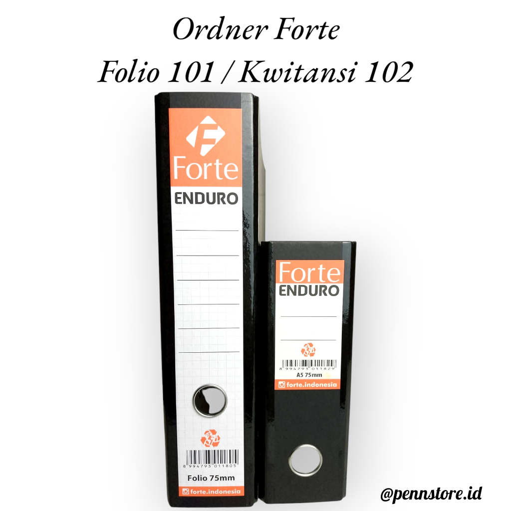 

(pcs) Ordner Forte Folio 101 / Kwitansi 102 - Berkualitas untuk Kebutuhan Kantor - Stationery