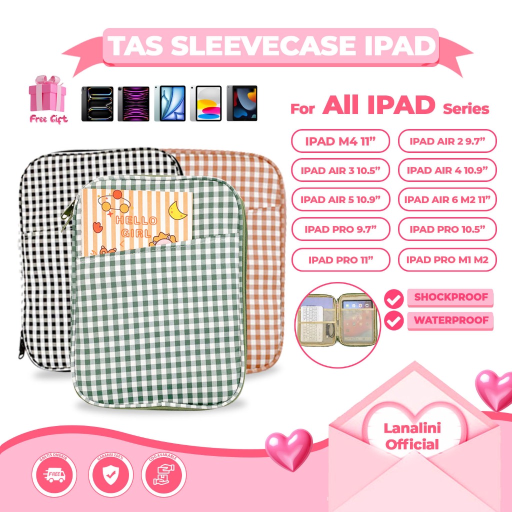 Protective Casing Tas iPad Pro Air Mini 11th 2025  M5 M4 M3 M2 M1 Gen 2 3 4 5 6 10 9 8 7 Mini 8.7 10