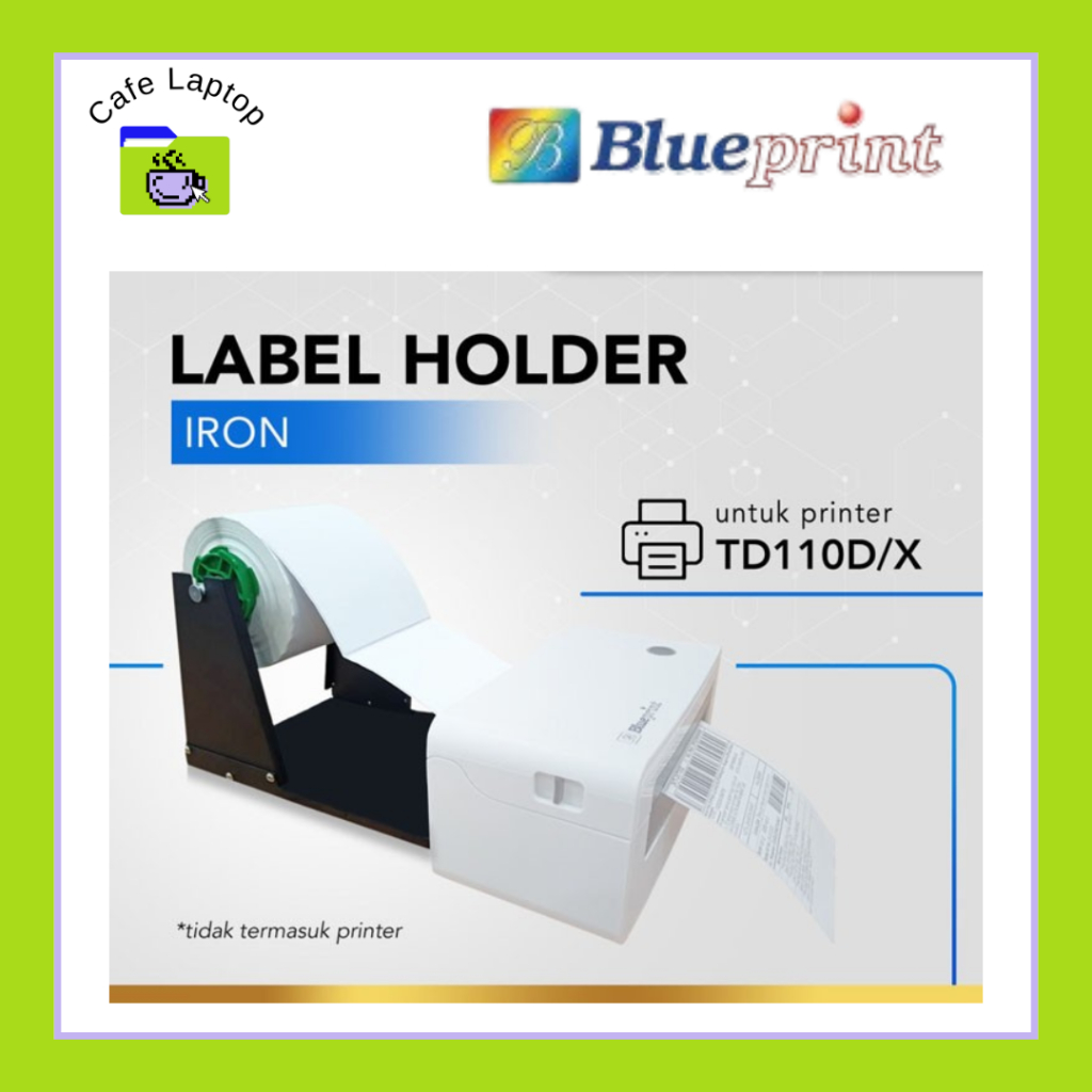 

Blueprint Label Holder Besi For Printer TD110D