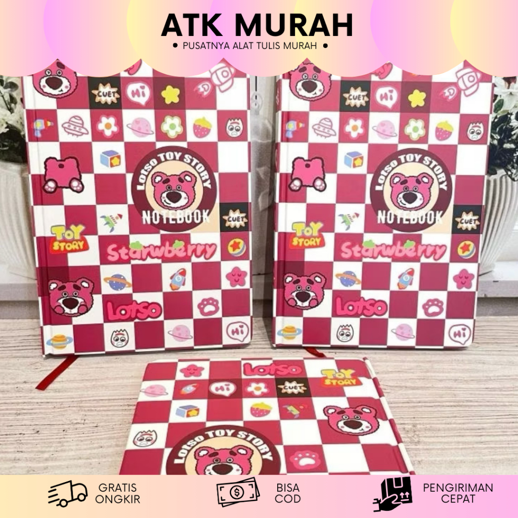 

BUKU HARDCOVER B5 LOTSO TERMURAH COD LUCU IMUT SOUVENIR TERMURAH COD BISA