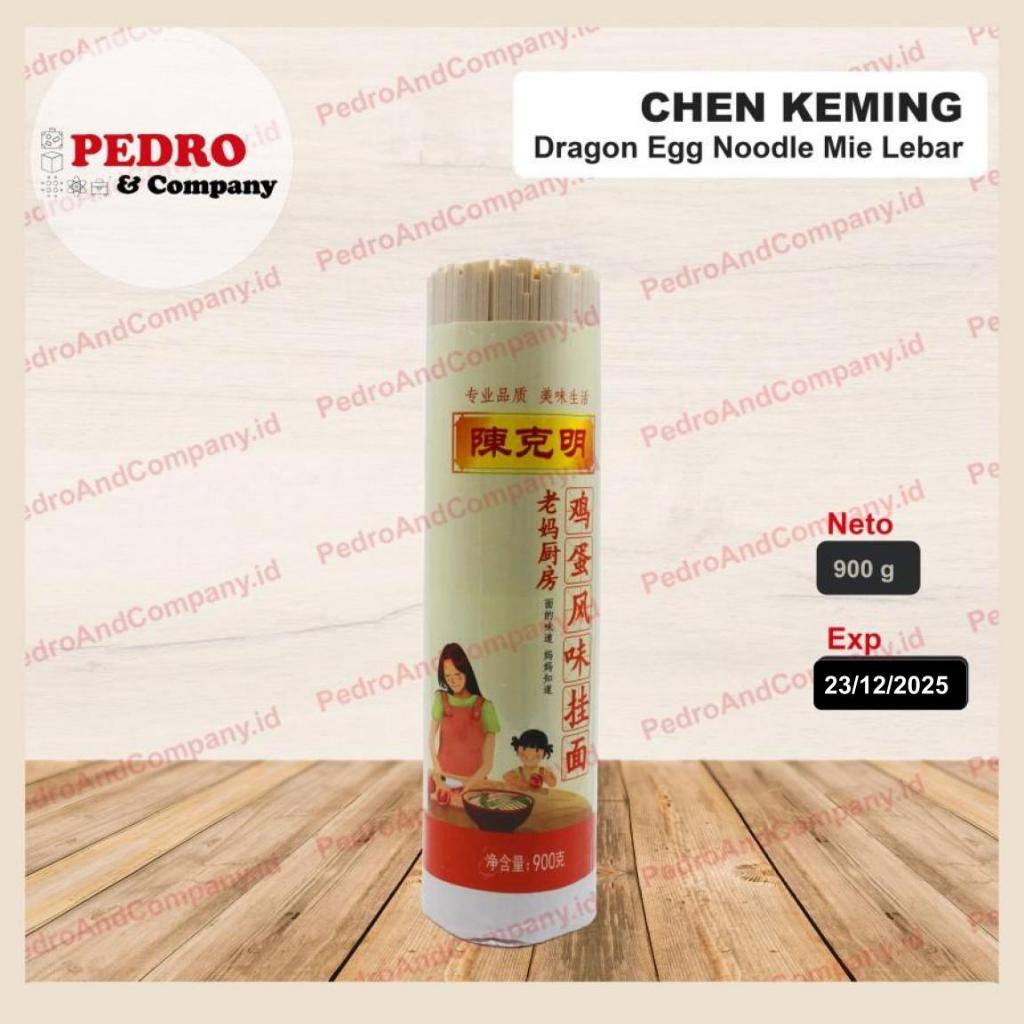 

Chen Keming Egg noodle Vermicelli 900 gram mie lebar