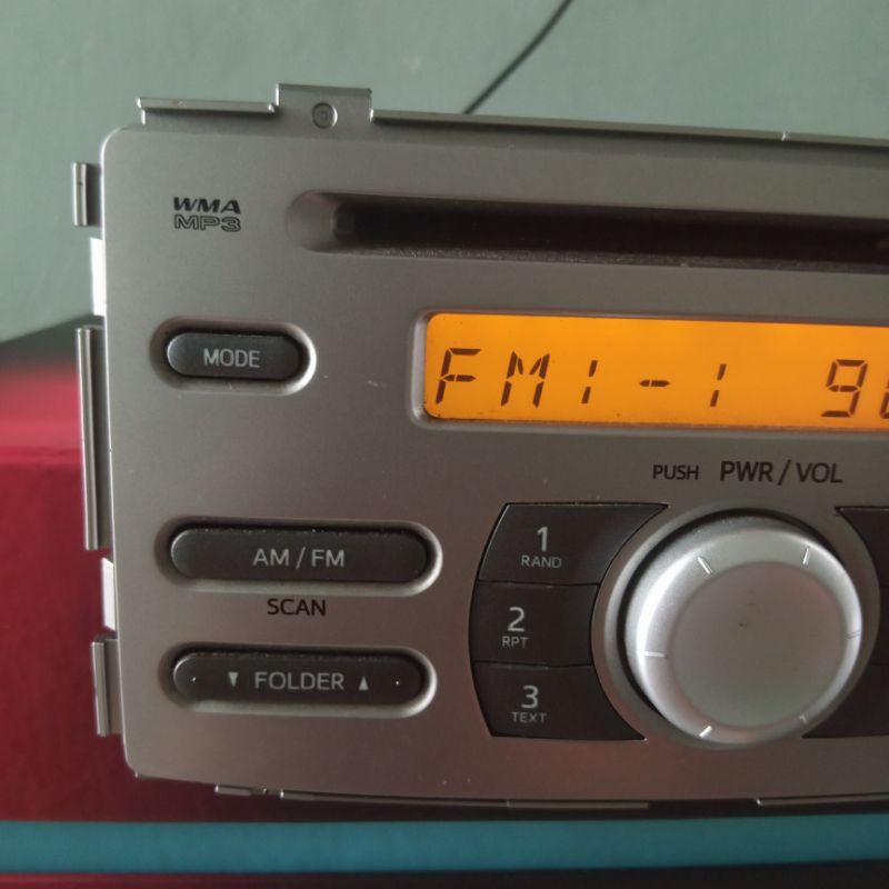 Radio Tape Headunit Mobil Single DIN Panasonic seri 86180-BZ330C