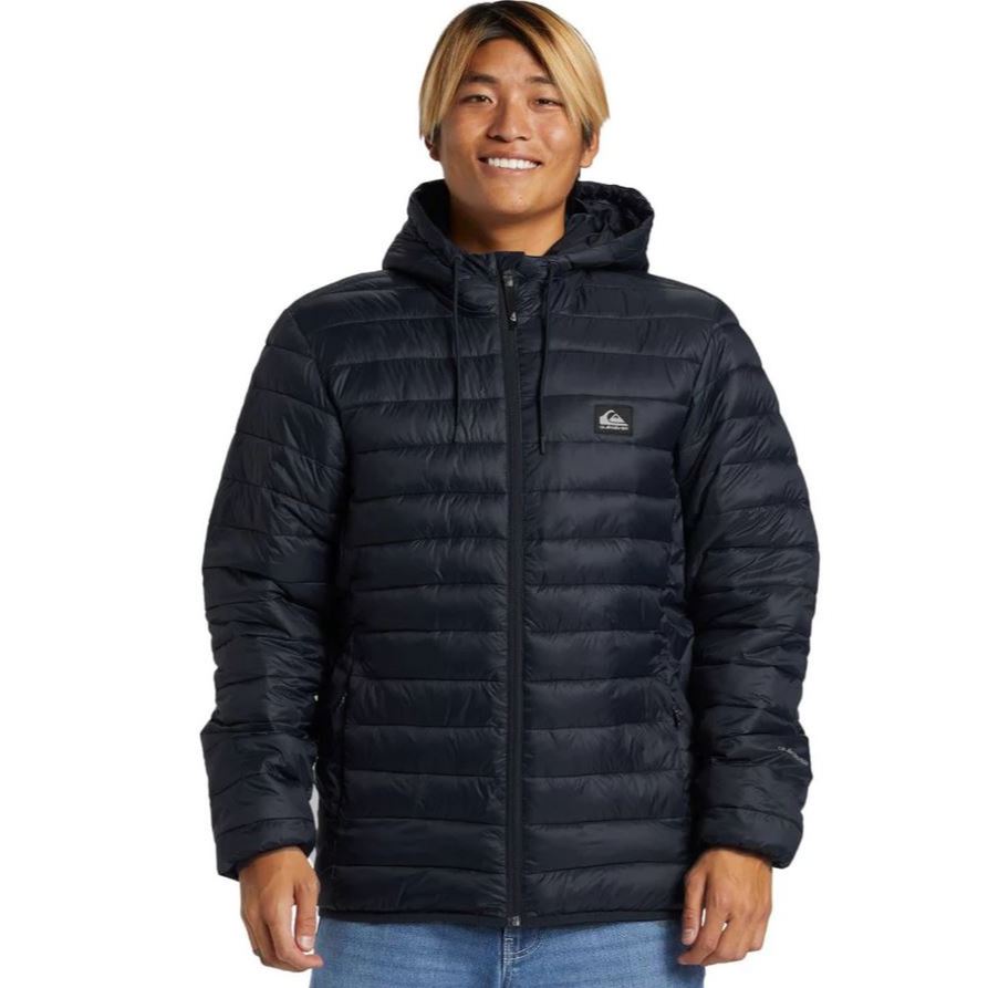 Jaket Pria Quiksilver Scaly Hooded Puffer Jacket Original