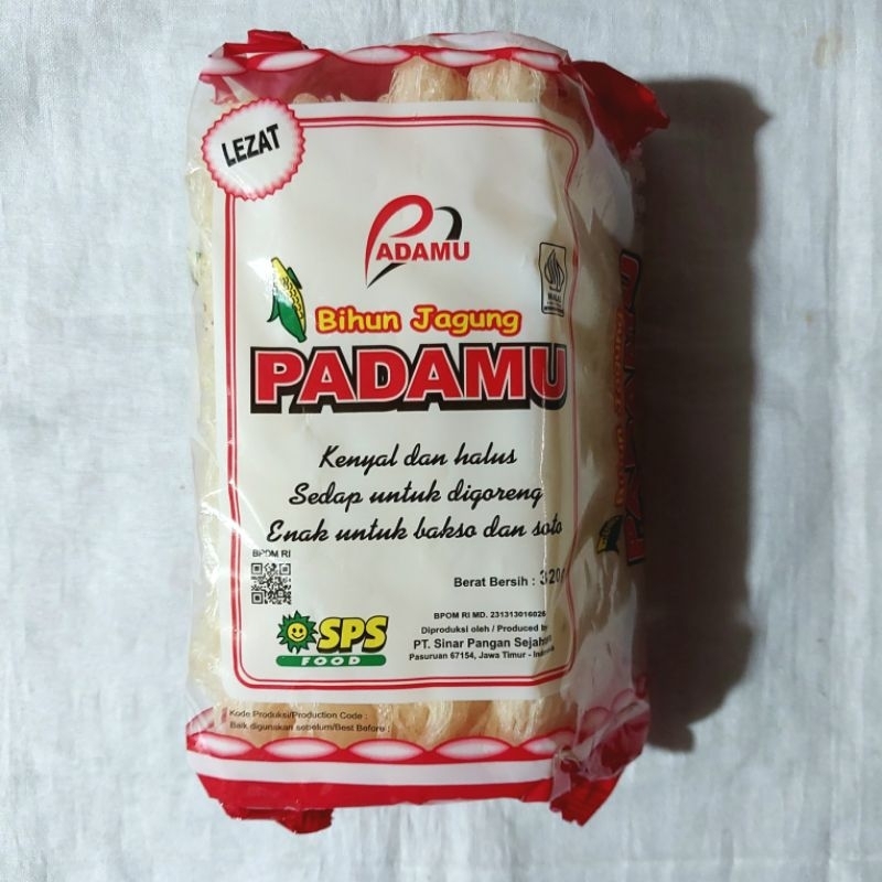 

Bihun Jagung Padamu Merah 320g (1 pcs)