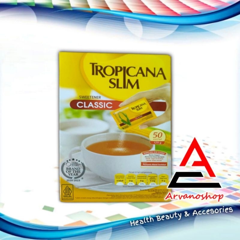 

TROPICANA SLIM CLASSIC 50 SACCET (ED 3/2027)