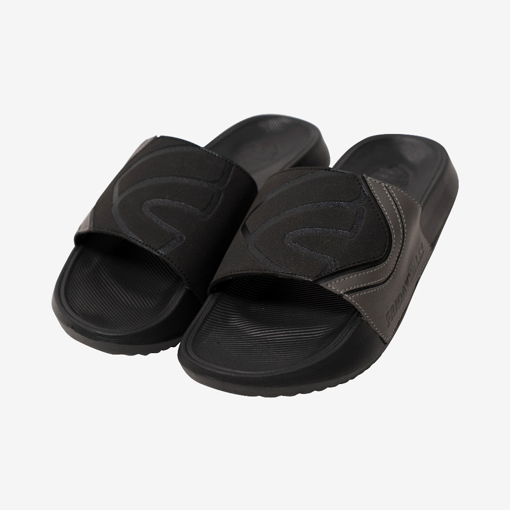 SANDAL SLIDE/SELOP FRIDAY KILLER | MC KAZE DARK GREY