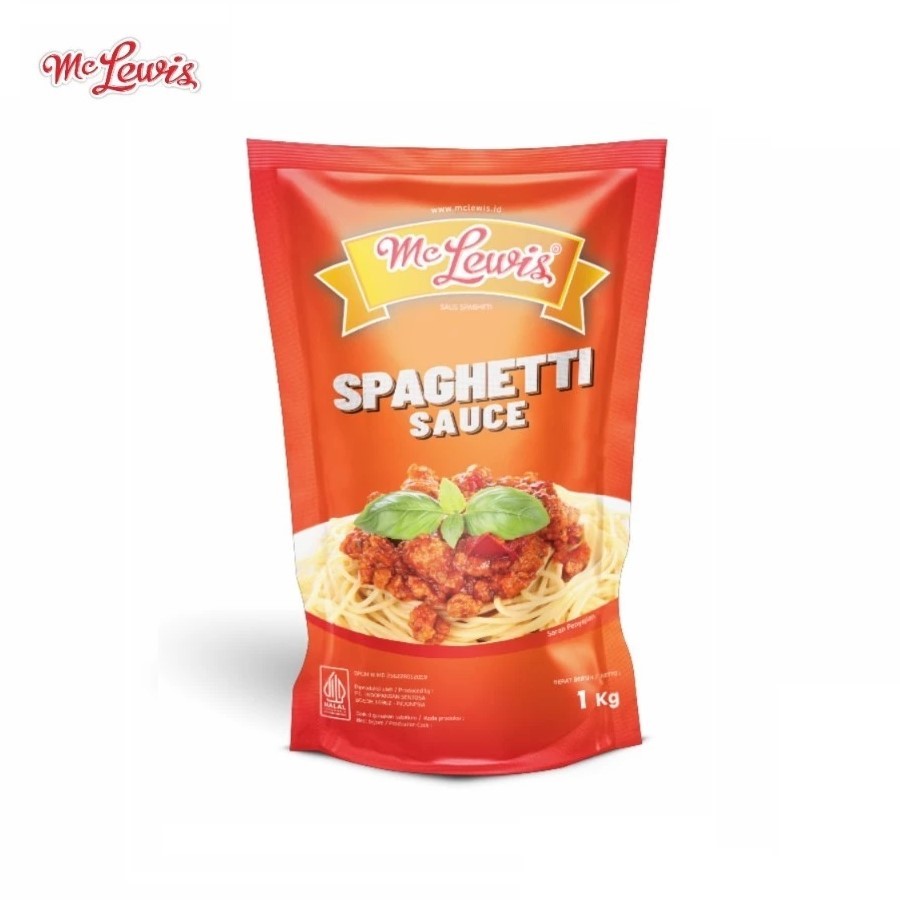 

Mc Lewis Spaghetti Bolognese Sauce 1kg – Saus Spagheti