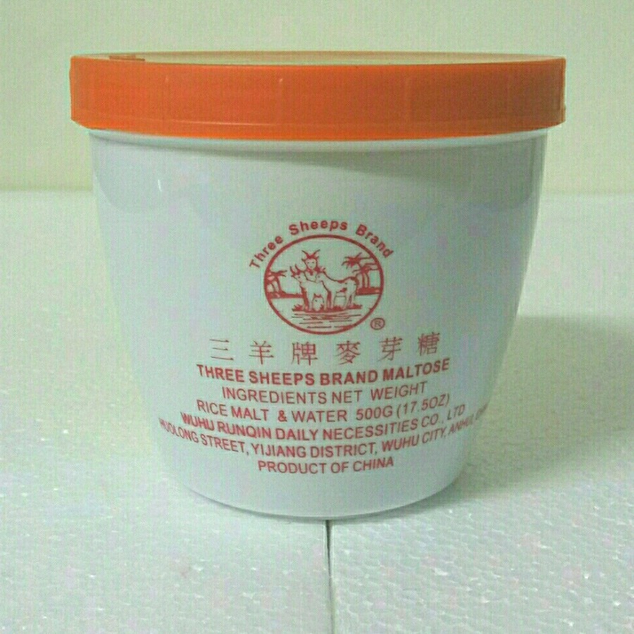 

Three Sheeps Sirup Maltose / Mai Ya Tang / Gula Becko 500 gr