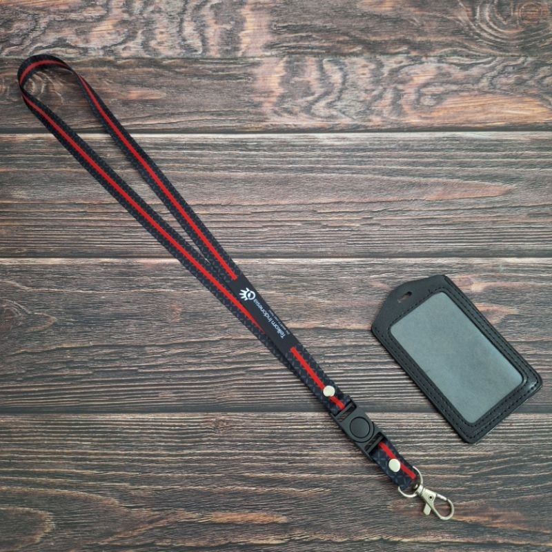 

TALI ID CARD LANYARD TELKOM INDONESIA (2 VARIASI WARNA MODEL) + HOLDER | READY STOK SATUAN