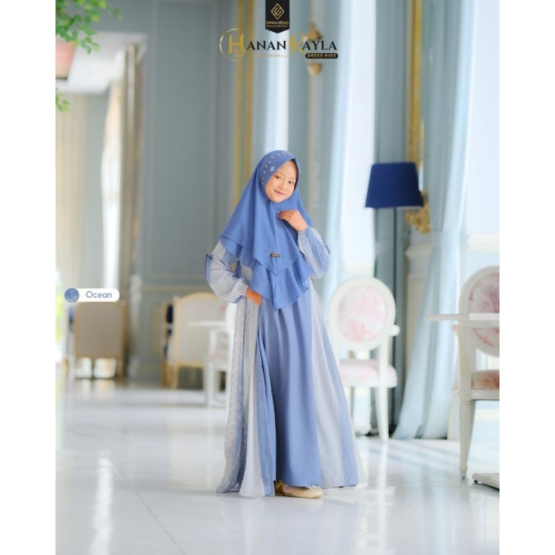 dress set outer- hanan dress by emka hijab