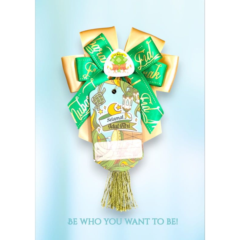 

Pita Hampers Idul Fitri / Free Kartu Tag Motif Random