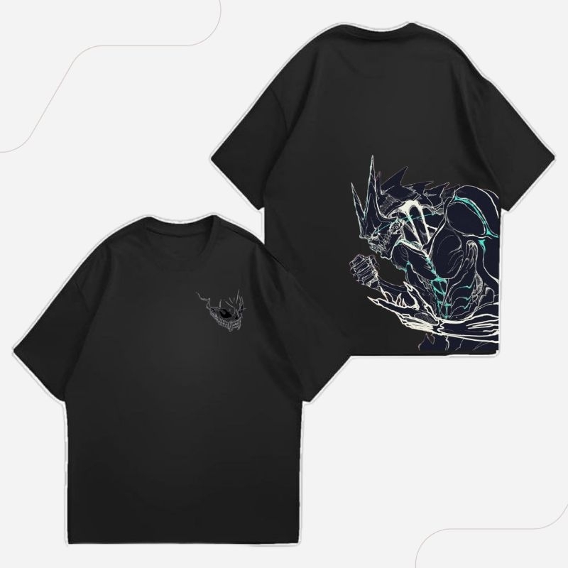 Tshirt Kaos Anime Kaiju No 8 - Kaos Anime Kaiju No 8/Kaos Pria/Kaos Anime/Kaos Wibu/Kaos Kaiju No 8/