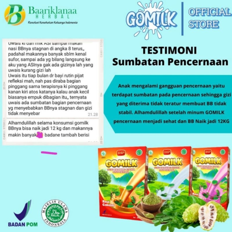 

Gomilk Susu Kambing Herbal