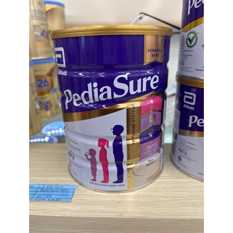 

pediasure vanilla 850gr