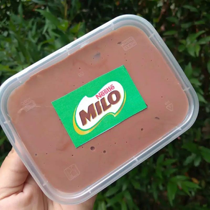 MILO PUDING SLIME // SLIME RASA MILO 200ML // TERMURAH DAN TERWANGI