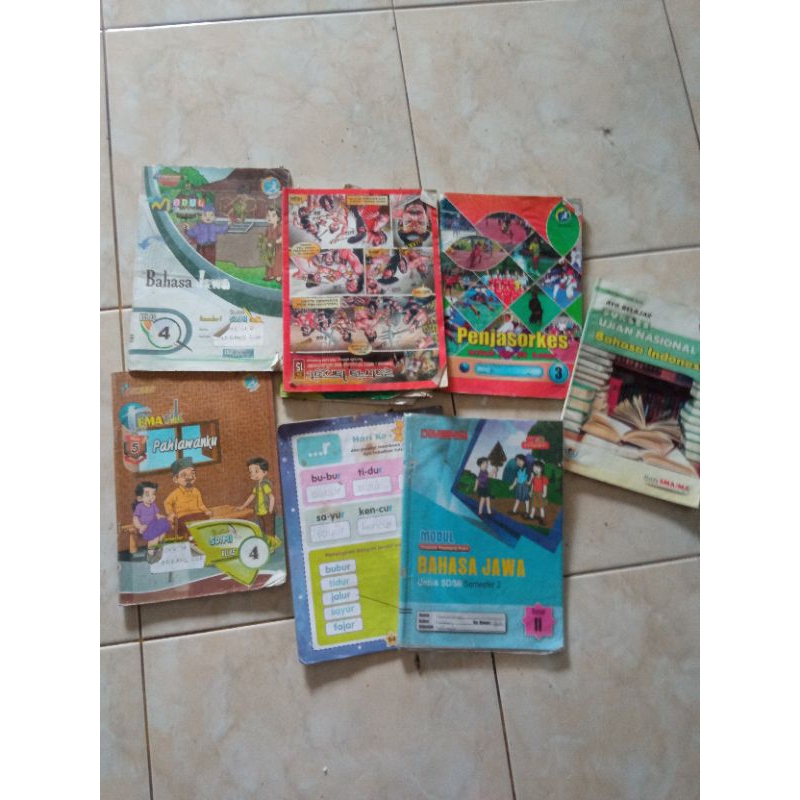 Buku lks bekas sangat bersih 1kg 10ribu