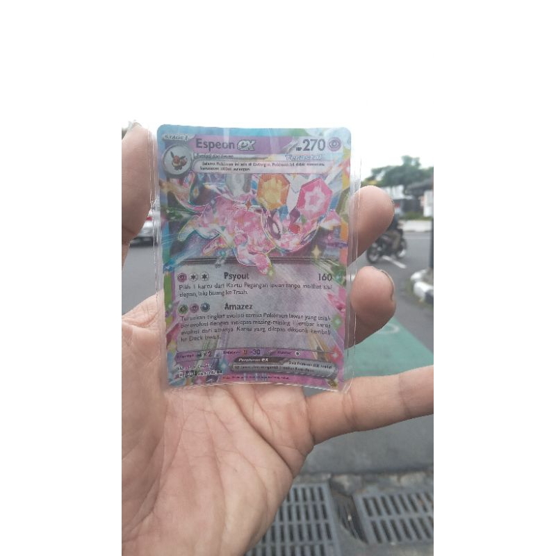 pokemon card espeon ex indo