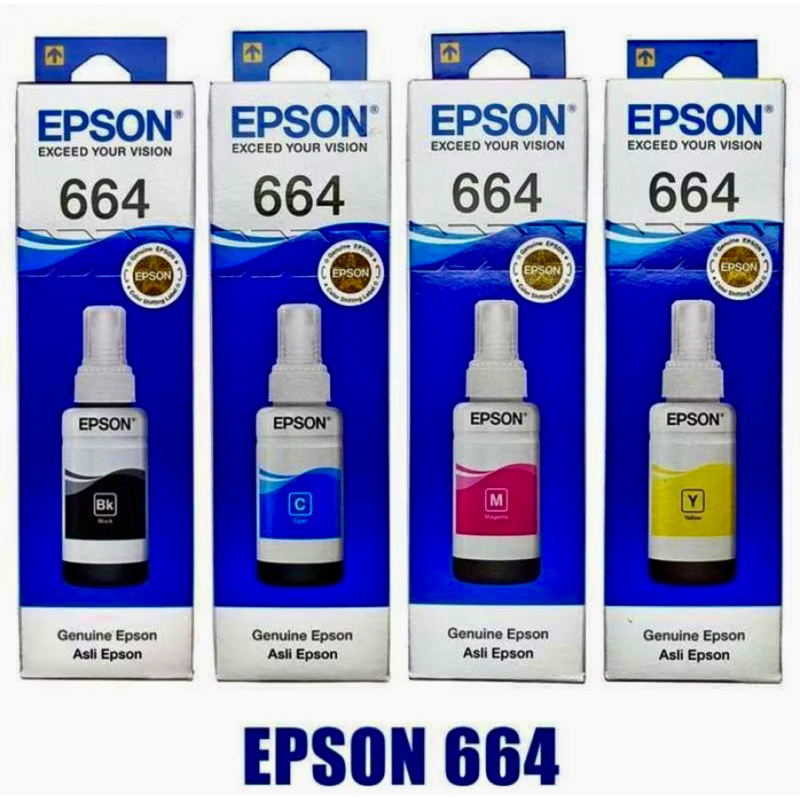 TINTA EPSON 664 ORIGINAL 100%