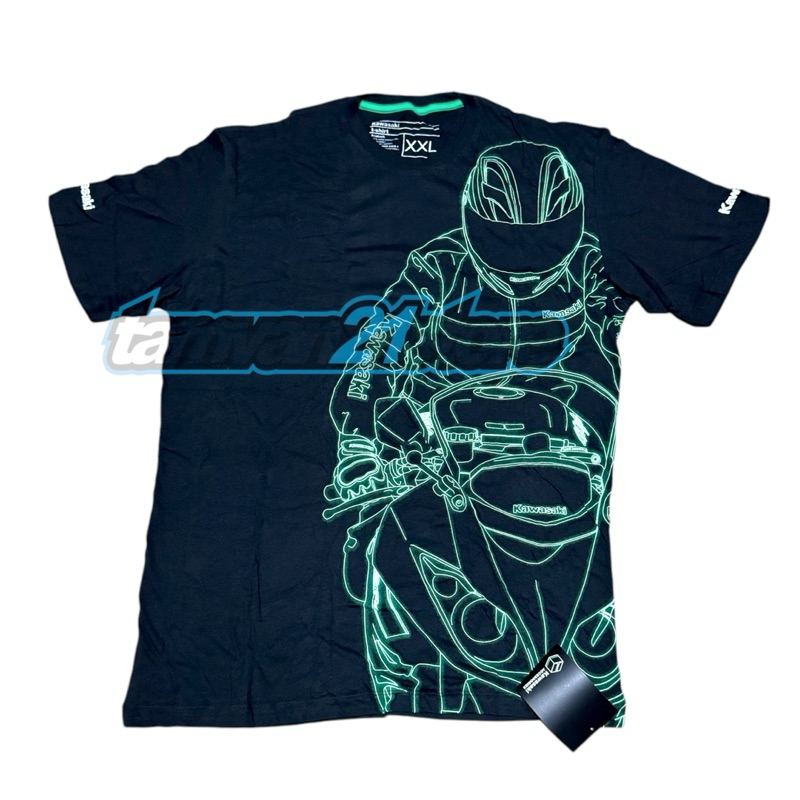 TSHIRT KAOS NINJA ZX6R ZX-6R ORIGINAL KAWASAKI