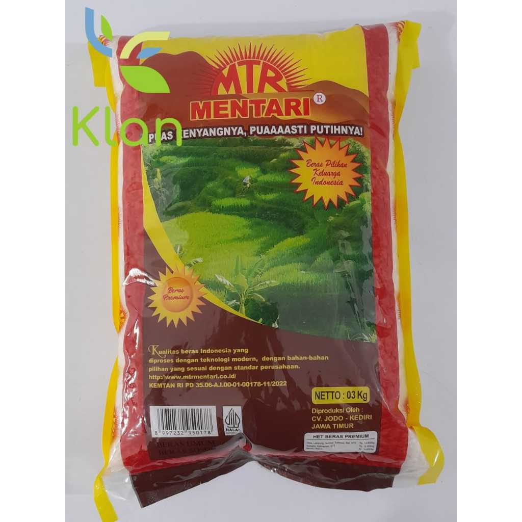 

MENTARI BERAS 3 KG / BERAS 3 KG