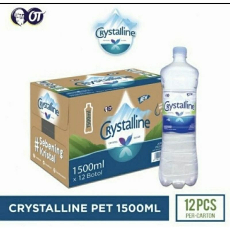 

CRYSTALIN 1500 ML 1 DUS 12 BOTOL