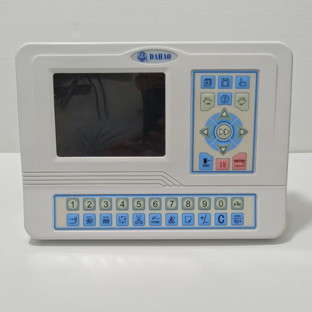 Monitor LCD Set Bordir Komputer